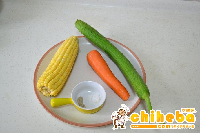 丝瓜玉米蔬菜汤
